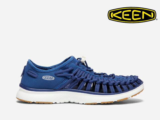 キーン ユニーク サンダル レディース エステートブルー/ハーベストゴールド KEEN WOMEN'S UNEEK O2 1018729 ESTATE BLUE/HARVEST GOLD