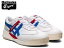 ˥ĥ ǥꥲ ˡ  ǥ Onitsuka Tiger DELEGATION EX 101 WHITE/ELECTRIC BLUE