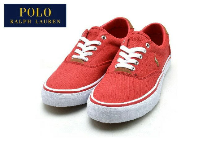 ポロ ラルフローレン スニーカー メンズ ポロ ラルフローレン POLO RALPH LAUREN THORTON RED レッド 816785038001 スニーカー メンズ SNEAKER