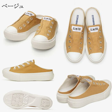 コンバース オールスター ライト ミュール CONVERSE ALL STAR LIGHT PLTS MULE SLIP OX