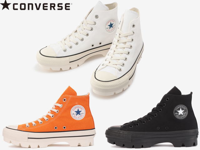 コンバース オールスター 100 チャンク ハイ CONVERSE ALL STAR 100 CHUNK HI レディース メンズ スニーカー