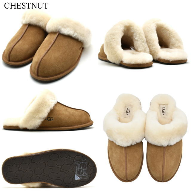 アグ スカフェット レディース ルームシューズ スリッパ シープスキン ムートン UGG SCUFFETTE II 1106872 3