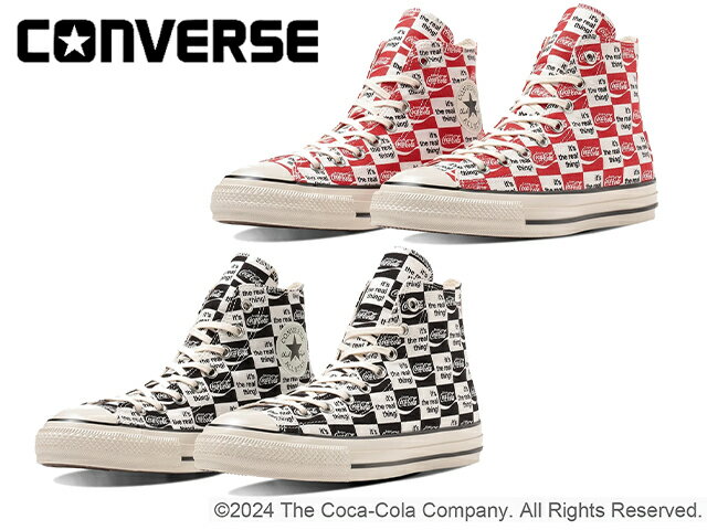 コンバース オールスター US コカ・コーラ CK HI CONVERSE ALL STAR US Coca-Cola CK HI 31312060 31312061 メンズ レディース スニーカー