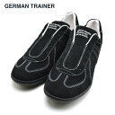 ジャーマントレーナー GERMAN TRAINER スリッポン 42114 ブラック メンズ スニーカー