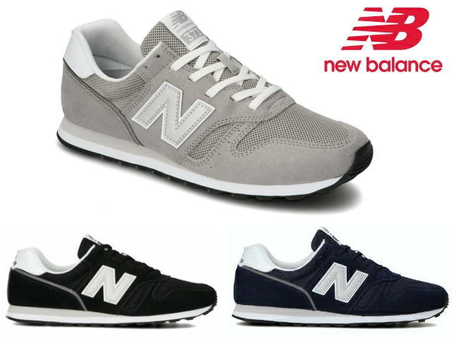 【予約商品】ニューバランス スニーカー レディース メンズ 373 new balance ML373 PB2 PC2 KB2 KG2 KN2 ネイビー グレー ブラック ホワイト 靴