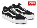 oY I[hXN[ VANS OLD SKOOL PLATFORM BLACK/WHITE ubNzCg VN0A3B3UY28 C fB[X Xj[J[