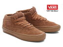 oY @Y XP[g n[tLu VANS SKATE HALF CAB VN0A5FCDB7G BROWN/GUM Y Xj[J[