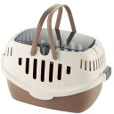 リッチェル キャリーケース 超小型犬 うさぎ用 おでかけ ピコ 茶 ドッグキャリー