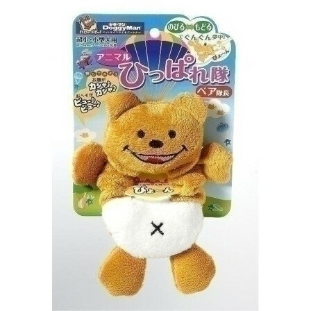 ドギーマン ハヤシ アニマル ひっぱれ隊 ベア隊長 [犬のおもちゃ]