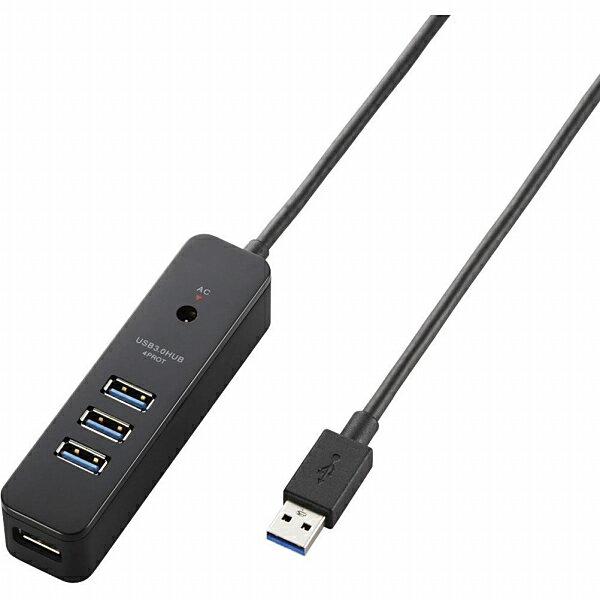 ELECOM U3H-T410SBK [USB3.0ϥ(4ݡȥޥͥåդ)] ᡼ľ