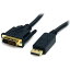 StarTech DP2DVI2MM6 [DisplayPort - DVIѴ֥(1.8m)] ƱԲġۡʧԲġۡڲ졦̳ƻΥԲġ