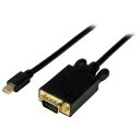 StarTech MDP2VGAMM6B ubN [Mini DisplayPort - VGAϊA_v^(1.5m)] yzszyE㕥ϕszyEkCEzsz