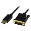 StarTech DP2DVIMM3BS ֥å [DisplayPort - DVIƥ֥֥(0.9m)] ƱԲġۡʧԲġۡڲ졦̳ƻΥԲġ