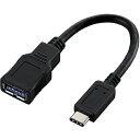 ELECOM USB3-AFCM01BK ubN [Type-CϊP[u] [J[