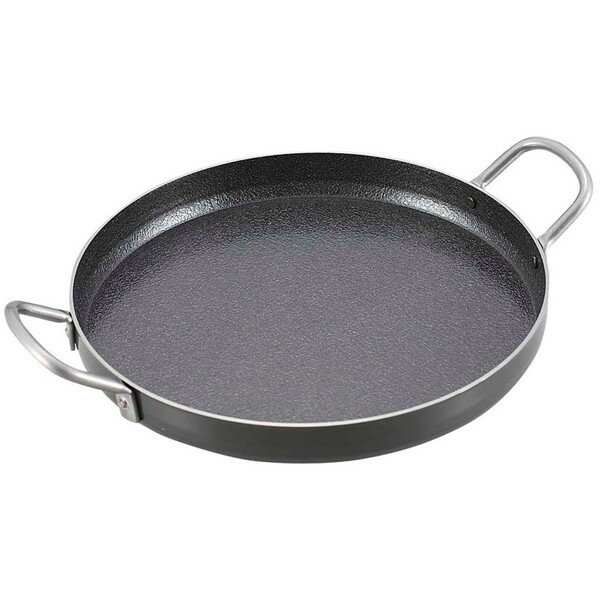 パール金属 PAL M6692 ファイバーライン極厚 丸型鉄板26cm CAPTAIN STAG