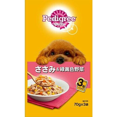 商品説明★ 愛犬に必要な栄養がきちんとつまったバランスの取れた総合栄養食です。★ 愛犬が大好きなささみに、ビタミン豊富な緑黄色野菜を加えました。スペック* 分類: 犬用フード/NBウェット レトルトパウチ/レトルトパウチバンドル品* 原材料: 肉類(チキン、ささみ、ビーフ)、野菜類(にんじん、かぼちゃ)、植物性タンパク、食物繊維、植物性油脂、ビタミン類(B1、B2、B6、B12、E、K、コリン、ナイアシン、パントテン酸、ビオチン、葉酸)、ミネラル類(Ca、Cl、Fe、I、K、Mg、Mn、Na、P、Zn)、アミノ酸(メチオニン)、増粘安定剤(加工でん粉)、増粘多糖類、着色料(二酸化チタン)、ポリリン酸Na、EDTA-Ca・Na* 保証成分: タンパク質:7.0%以上、脂質:1.5%以上、粗繊維:1.0%以下、灰分:3.0%以下、水分:90.0%以下* 賞味期限: 24ヶ月* 原産国または製造地: タイ※ 商品パッケージや仕様につきまして、予告なく変更されることがございます。※ 賞味期限表示がございます商品は、製造年月から表示期限までになります。