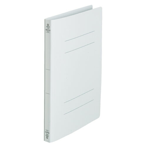 KING JIM フラットファイル クイックイン PP グレー 4432