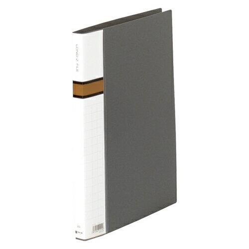 KING JIM ロングZファイル(PP) 黒 572