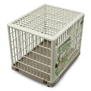 アイリスオーヤマ 660 プラケージ ベージュ ケージ アイリスオーヤマ 錆びない プラケージ 660 犬 ケージ プラスチック サークル 屋根付き トイレ し...
