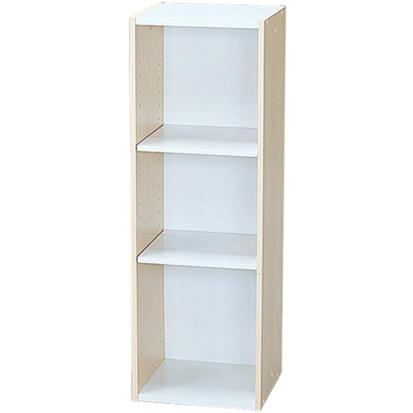 アイリスオーヤマ UB-9035 スペースユニット ホワイト/ライトメープル メーカー直送