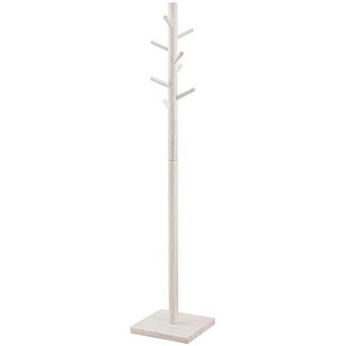 ハンガーラック ポールハンガー 木製 ハンガーラック 北欧 ハンガー コートハンガー ポールスタンド シンプル おしゃれ 天然木 ホワイト 白 帽子掛け かばん...