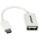 StarTech UUSBOTGW zCg [Micro USB OTGϊA_v^ }CNUSBzXgP[u USB A X - USB Micro-B IX 12cm] yzszyE㕥ϕszyEkCEzsz