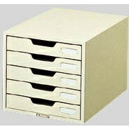 Nakabayashi 1318-NLC-5 レターケースA4 浅5段