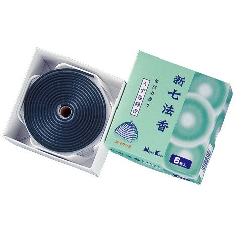 日本香堂 新七法香 白檀の香り14巻入