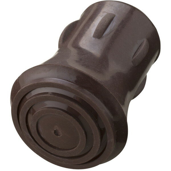 【エントリーでP5倍!20日20:00-27日1:59】 ケイホスピア 杖先ゴム キャラクターシリーズ用 茶 16mm