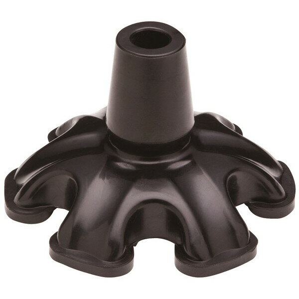 【エントリーでP5倍!20日20:00-27日1:59】 ケイホスピア 杖先ゴム たっちゃんラージ 黒 16mm