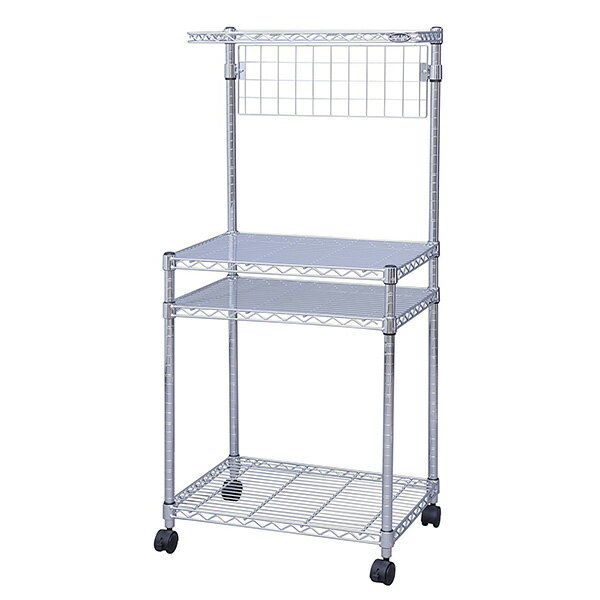 Cデスク 4段 スチールラック 幅60 パソコンデスク[幅61×高さ137.5cm]メタルラック（直径25mm）MRP-615 アイリスオーヤマ ハンガーラック スチールシェルフ