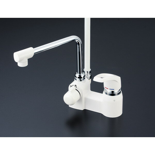 商品説明★ 日本工業規格品。水栓の表面が熱くならない様に、空気層または水層で内部の混合水を覆い、思わず触れても安心設計になっています。保証書在中商品。レバー1本で吐水・止水・温度調節・流量調節の操作がスムーズにできます。(高性能DLCコンパクトカートリッジ採用)。逆止弁付で湯水の配管への逆流を防止します。本体及びシャワーホースセット(ホワイト色)。