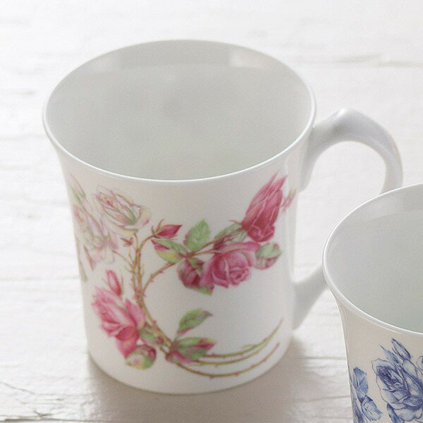 05701600 EROG20502C エインズレイ〈エリザベスローズ〉 ヨークマグ(1P) ピンク 【同梱配送不可】【代..