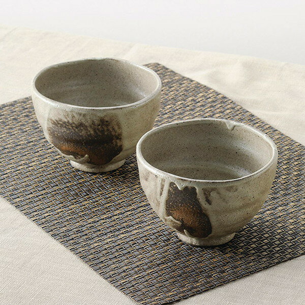 Ramen Bowls - 07701601 G5-3012p 信楽焼〈釉楽〉 どんぶりペア 新生活