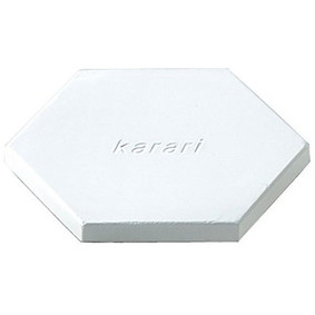 イシガキ産業 HO1816 Karari 珪藻土 コースターヘキサゴン ホワイト