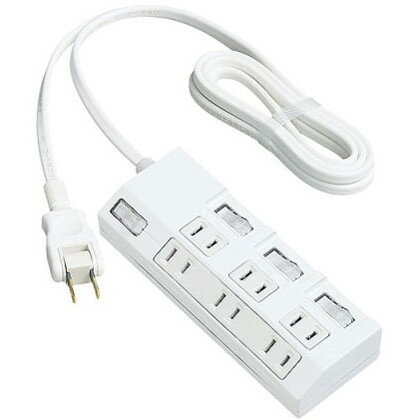 PANASONIC WHA29163WKP ホワイト ザ・タップ マルチシリーズ [テーブルタップ (6個口・1m)]