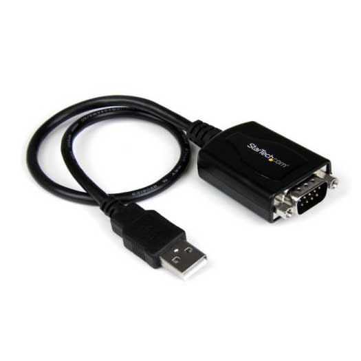 商品説明★ USB-RS232ストレート変換シリアルアダプタ★ 最大920Kpbsまでのデータ転送速度対応★ 再起動後も、割り当てられたCOMポート値を維持★ 使用可能なUSBポートに電源を取る- 外付け電源アダプタ不要スペック* コネクタコネクタタイプ：DB-9(9 pin D-Sub) コネクタタイプ：USB A(4 pin) * ソフトウェアOS互換性：Windows 7(32/64bit) Vista(32/64) XP(32/64) 2000 ME 98SE CE 4.2 5.2Windows Server 2012 2008 R2 2003Mac OS 10.x(Tested up to 10.10)Linux 2.4.x 3.9.x * ハードウェアインターフェース：シリアル チップセットID：Prolific - PL-2303 バス型：USB 2.0 ポート：1 ポートタイプ：ケーブルアダプタ * パッケージ情報工場出荷時(パッケージ)重量：0.1 kg [0.3 lb] * 性能シリアルプロトコル：RS-232 最大ボーレート：921.6 Kbps * 物理的特徴エンクロージャタイプ：プラスチック ケーブル長さ：0.3 m [1 ft] 色：ブラック 製品幅：34 mm [1.3 in] 製品重量：70 g [2.5 oz] 製品長さ：400 mm [15.7 in] 製品高さ：15 mm [0.6 in] * 特記 / 必要条件システムおよびケーブル要件：空いているUSB 1.1(以降)ポート付PC * 環境条件保存温度：-20°C to 100°C(-4°F to 212°F) 動作温度：-10°C to 80°C(14°F to 176°F) 湿度：5〜85%相対湿度 * 箱に含まれているもの付属品：USB-シリアルアダプタ 付属品：ドライバCD 付属品：取扱説明書