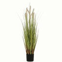 萩原 1716 CATTAIL GRASS 122cm straw type series [光触媒加工付き人工観葉植物] 【同梱配送不可】【代引き・後払い決済不可】【沖縄・北海道・離島配送不可】