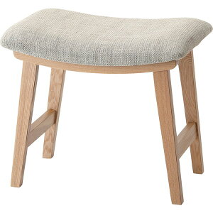 スツール オットマン チェア 椅子 ファブリック ベージュ 北欧 おしゃれ シンプル 完成品 木製 トロペ