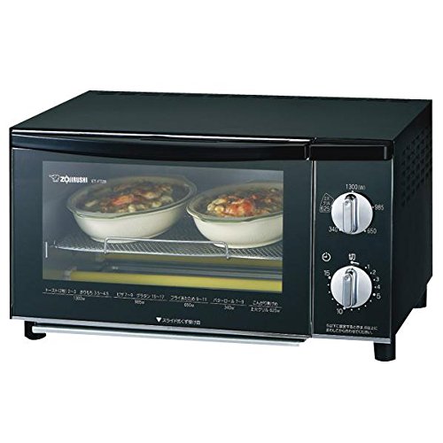 【送料無料】象印 ET-FT28-BA ブラック こんがり倶楽部 [オーブントースター(1300W)]