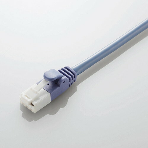 ELECOM LD-CTT/BU7/RS ブルー [LANケーブル ツメ折れ防止 Cat5e対応 7m]