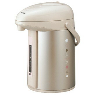 象印 AB-RX22-CA ベージュ 押すだけポット [ガラスエアーポット (2.2L)]