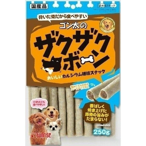 Shoe Shape - マルカン ゴン太のザクザクボーン250g 犬用スナック おやつ ペット
