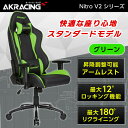 Q[~O`FA AKRacing NITRO-GREEN/V2 O[  K̔X ItBX`FA fXN`FA NCjO I| wbhXg/o[T|[gt PUU[ PC Q[ eX|[c e[N r[CP1000 AKRNitroV2