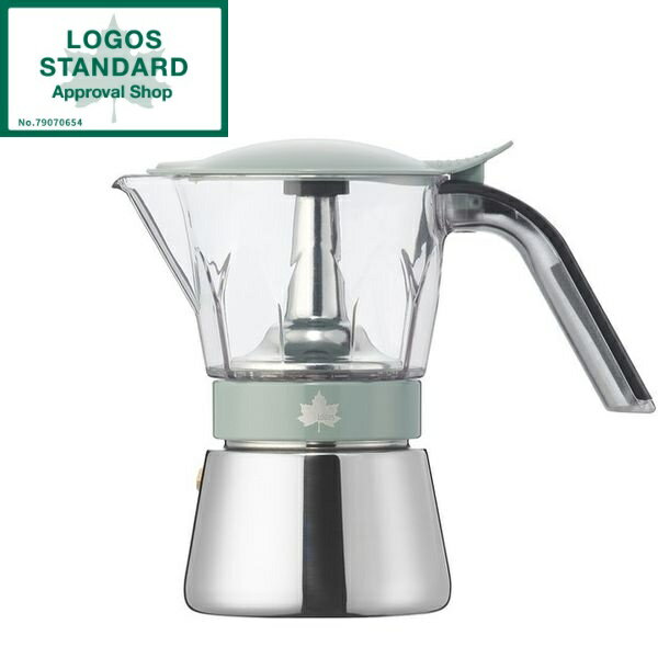コーヒーメーカー（アウトドア用） ロゴス 調理器具 LOGOS コーヒーメーカー 見える！エスプレッソメーカー300 No.81210312 logos