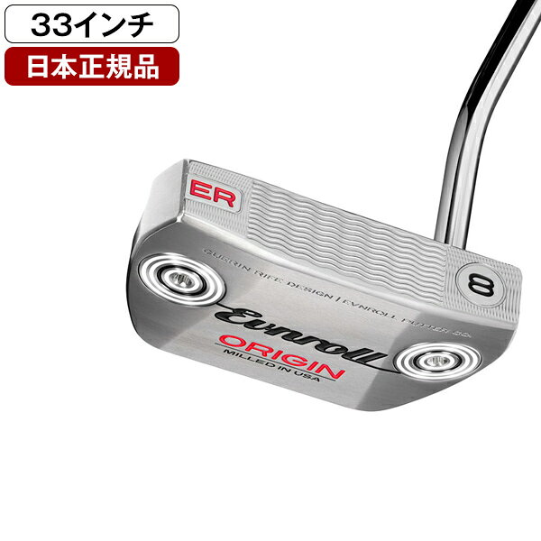 ORIGINシリーズ パター 2026年モデル HEPT 000290 ER8 33インチ イーブンロール Squareback Mid-Mallet 【日本正規品】