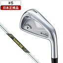 X FORGED MAX (エックスフォージドマックス) アイアン単品 2025年モデル Dynamic Gold MID 115 スチールシャフト(S) #5 キャロウェイ 【日本正規品】