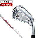 X FORGED MAX (エックスフォージドマックス) アイアンセット5本組(#6~Pw)2025年モデル N.S.PRO MODUS3 TOUR 105 スイールシャフト(S) キャロウェイ 【日本正規品】
