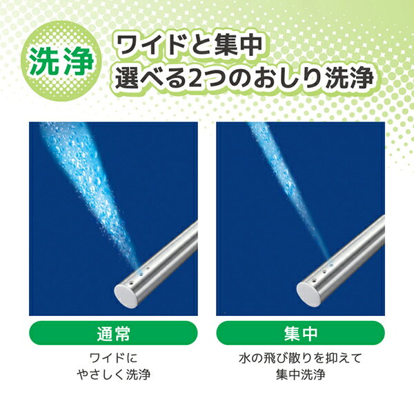 東芝 SCS-TRS1(N) パステルアイボリー CLEAN WASH クリーンウォッシュ SCS-T160S 後継モデル 温水洗浄便座 (貯湯式) 2