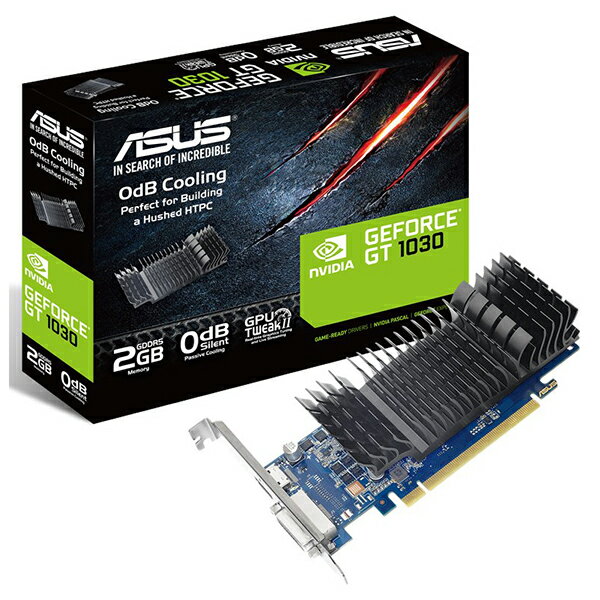 【エントリーでP5倍!20日20:00-27日1:59】 ASUS GT1030-SL-2G-BRK [ グラフィックボード ]